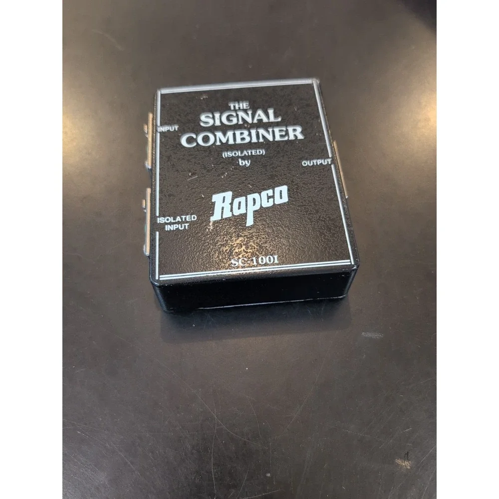 Rapco SC-100i Isolated Signal Combiner Box VERY GOOD CONDITION IMMEDIATE SHIP
